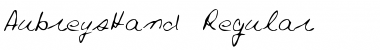 Download AubreysHand Font Download AubreysHand Font
