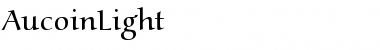 Download AucoinLight Font Download AucoinLight Font