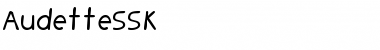 Download AudetteSSK Font