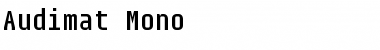 Download Audimat Mono Font