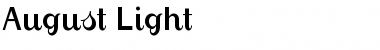 Download August Font
