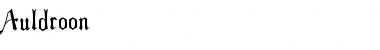 Download Auldroon Font