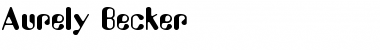 Download Aurely Becker Font Download Aurely Becker Font