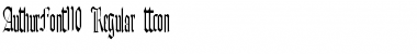 Download AuthurFont110 Font Download AuthurFont110 Font