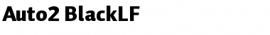 Download Auto 2 Font