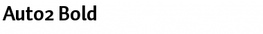 Download Auto 2 Font