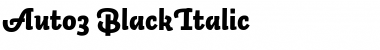 Download Auto 3 Font
