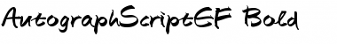 Download AutographScriptEF Font Download AutographScriptEF Font