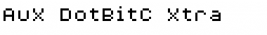 Download AuX DotBitC Xtra Font Download AuX DotBitC Xtra Font