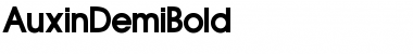 Download AuxinDemiBold Font Download AuxinDemiBold Font