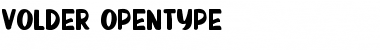 Download VOLDER Font