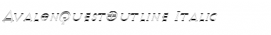 Download AvalonQuestOutline Font