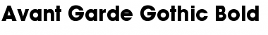 Download Avant Garde BQ Bold Font