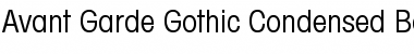 Download Avant Garde Condensed BQ Font