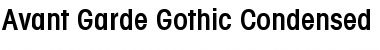 Download Avant Garde Condensed BQ Font