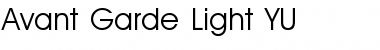 Download Avant Garde Light YU Font Download Avant Garde Light YU Font