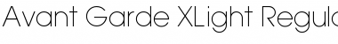 Download Avant Garde XLight Font