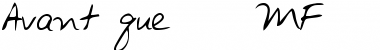 Download Avant que... Font Download Avant que... Font