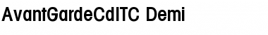 Download AvantGardeCdITC Demi Font