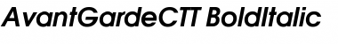 Download AvantGardeCTT Font