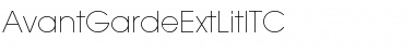 Download AvantGardeExtLitITC Font