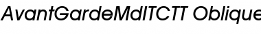 Download AvantGardeMdITCTT Font
