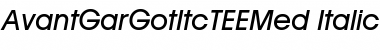 Download AvantGarGotItcTEEMed Font Download AvantGarGotItcTEEMed Font