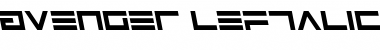Download Avenger Leftalic Font Download Avenger Leftalic Font