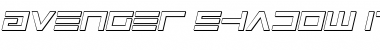 Download Avenger Shadow Italic Font Download Avenger Shadow Italic Font
