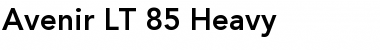 Download Avenir LT 55 Roman Font