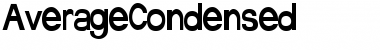 Download AverageCondensed Font