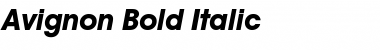 Download Avignon-Bold Font