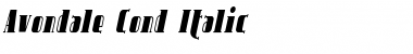 Download Avondale Cond Font