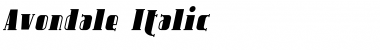 Download Avondale Font