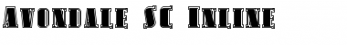 Download Avondale SC Inline Font