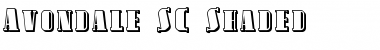 Download Avondale SC Shaded Font