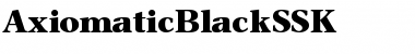 Download AxiomaticBlackSSK Font