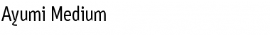 Download Ayumi Medium Font