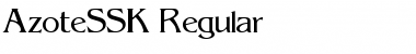 Download AzoteSSK Font Download AzoteSSK Font