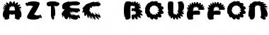 Download aztec bouffon Font Download aztec bouffon Font