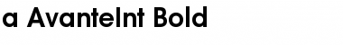 Download a_AvanteInt Bold Font