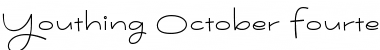 Download Youthing October Fourteen Regular Font