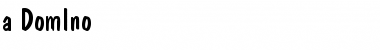 Download a_DomIno Font