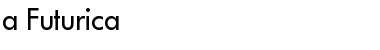 Download a_Futurica Font