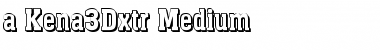 Download a_Kena3Dxtr Font Download a_Kena3Dxtr Font
