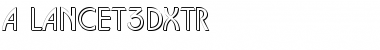 Download a_Lancet3Dxtr Font Download a_Lancet3Dxtr Font