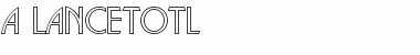Download a_LancetOtl Font Download a_LancetOtl Font