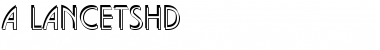 Download a_LancetShd Font Download a_LancetShd Font