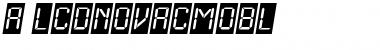 Download a_LCDNovaCmObl Font Download a_LCDNovaCmObl Font