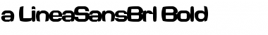 Download a_LineaSansBrl Bold Font